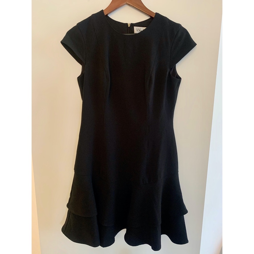 Eliza J. Black Cocktail Dress, Size 4